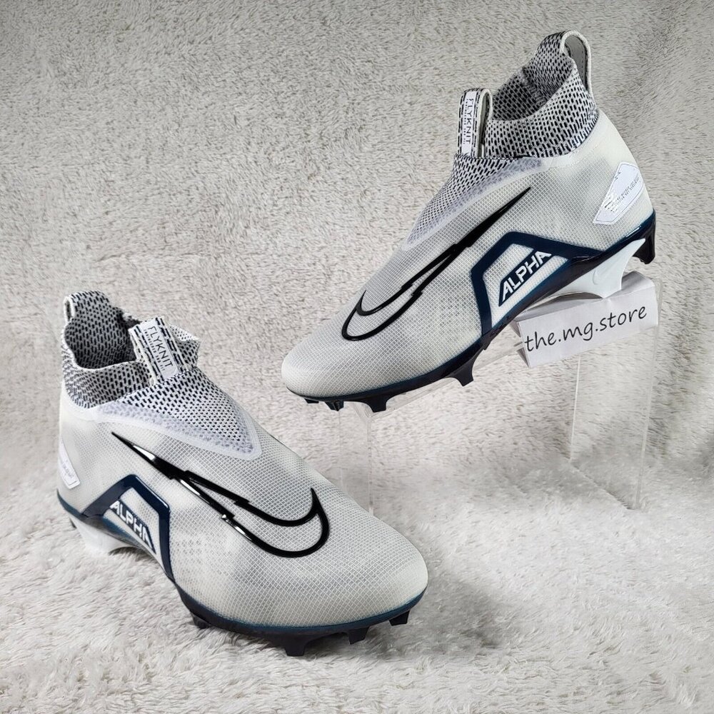 Nike Alpha Menace Elite 3 White Black College Navy CT6648 102 Size 10
